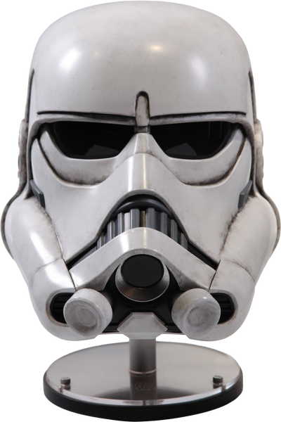 スター・ウォーズ40周年アニバーサリー EFX社 クロームメッキ版ストームトルーパー 1/1スケールヘルメットレプリカ