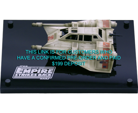 SNOWSPEEDER - CREW GIFT REPLICA - BALANCE PAYMENT