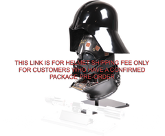 DARTH VADER REVEAL HELMET & LIGHTSABER - PACKAGE - HELMET SHIPPING